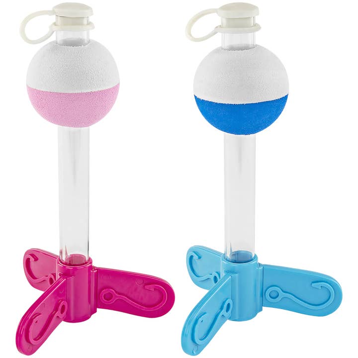 Bobber Party Drinking Game, 2 Pack, 1 oz, Blue/Pink for wholesale by Fairly Odd Brands