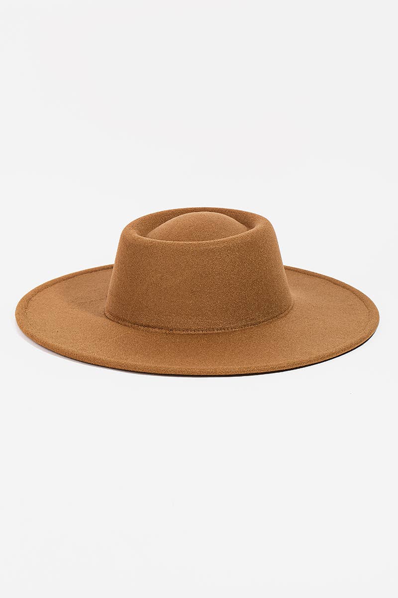 Collections by Fame Accessories - Wholesale Fedora - Women's - Flat Brim Pork Pie Fashion Hat11