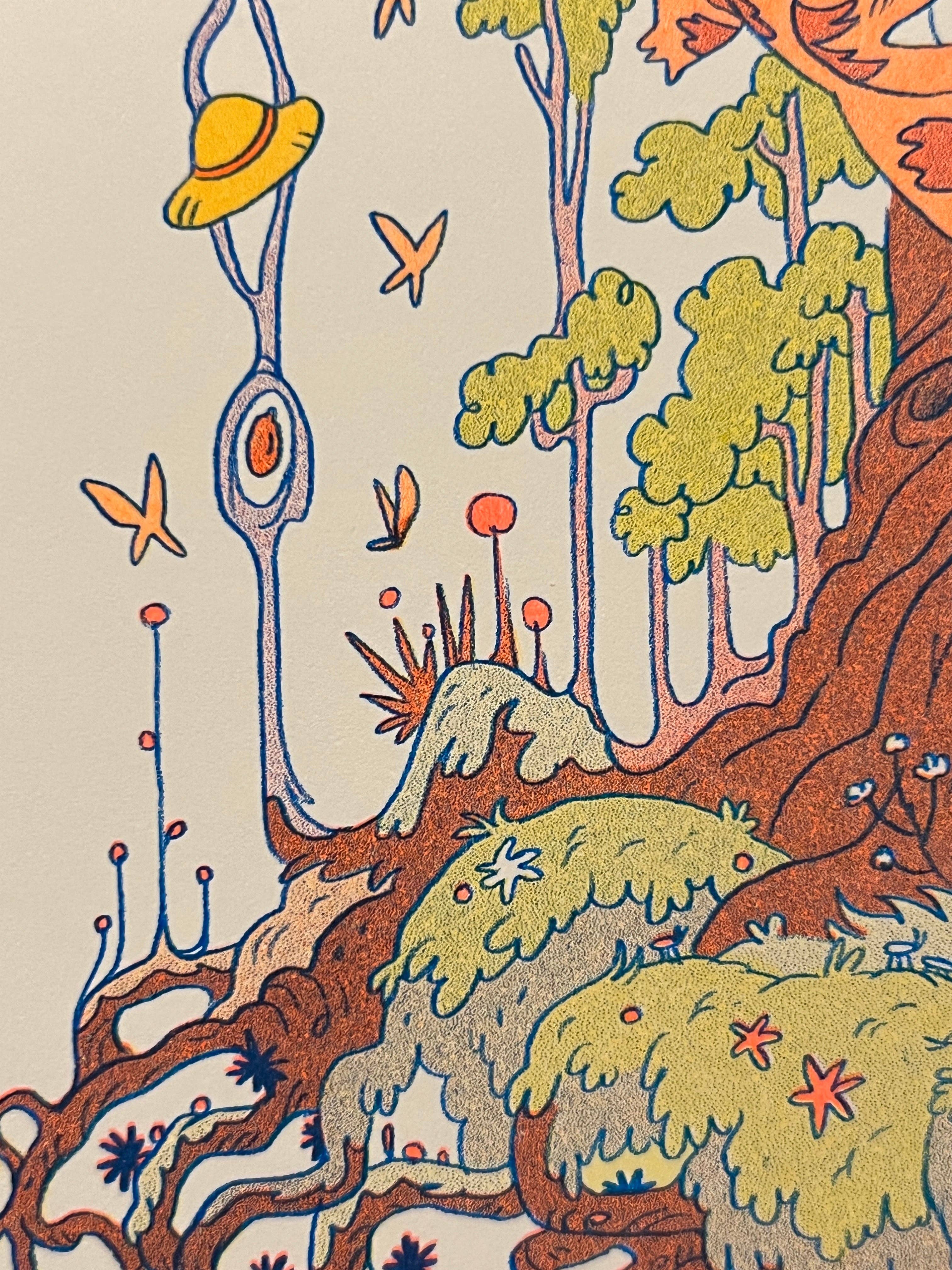 Natalie Andrewson - Wholesale Kunstprint - Totoro kleine Riso-print8