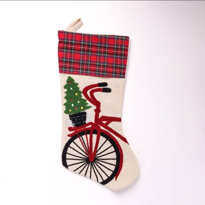 Casa Amarosa – Meias de época festiva por atacado – Meias de Natal Vintage 38 cm (Conjunto de 2)3