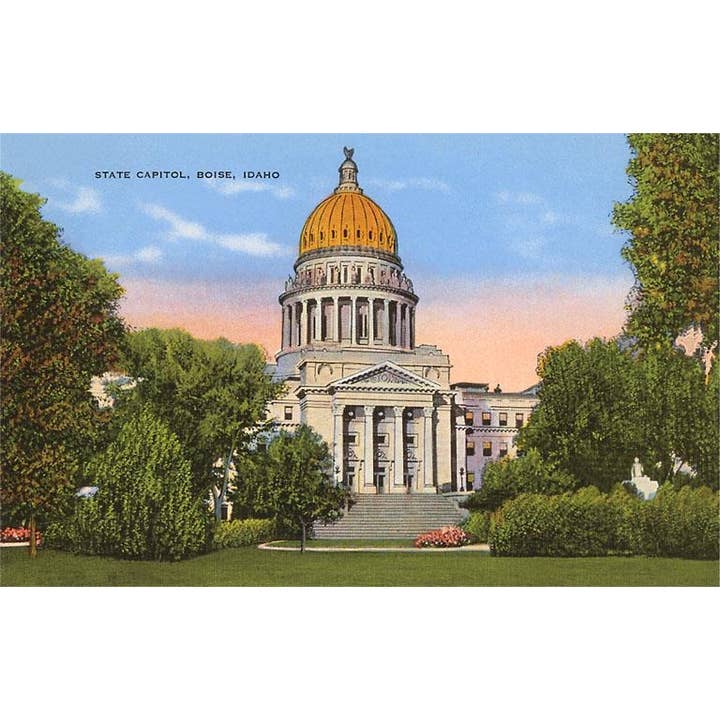 Magnet ID-09 State Capitol, Boise for wholesale by Found Image Press