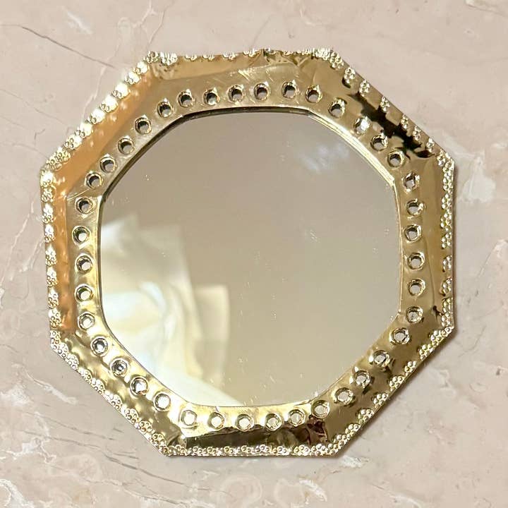 romeda - Wholesale Wall Mirror - Gold decorative mirrors, Brass wall decorative mirror3