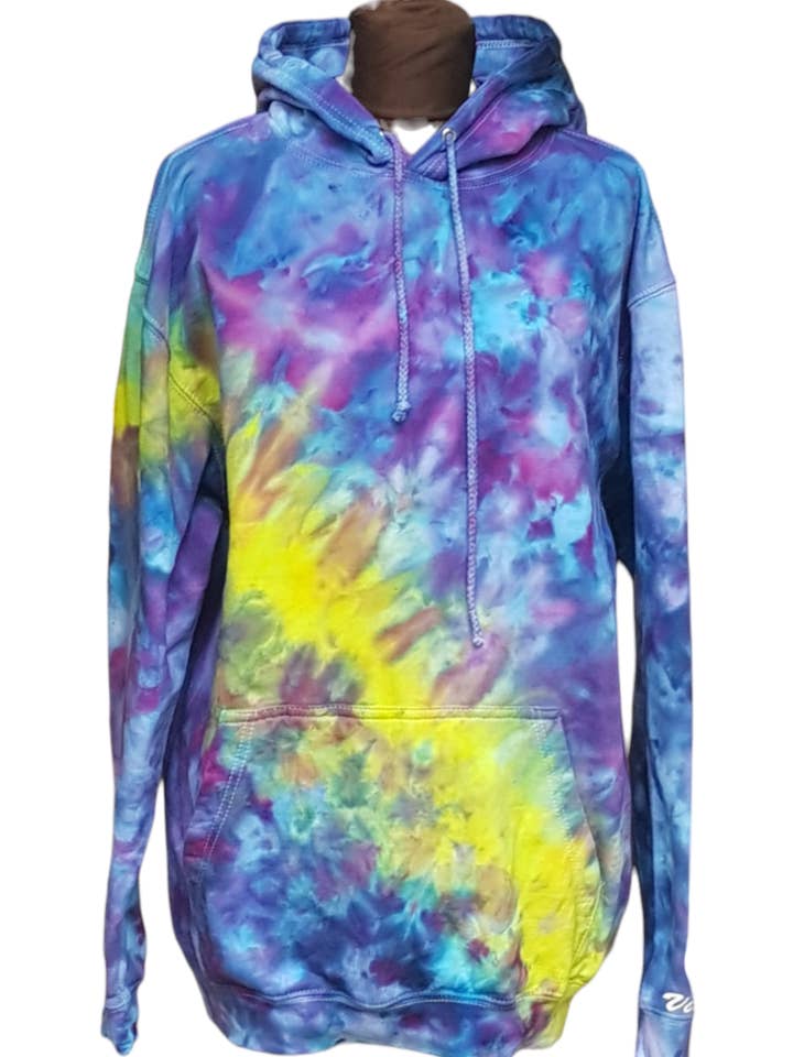 Sudadera con capucha de teñido anudado de las místicas auroras boreales. para venta al por mayor de VeEco Gifts