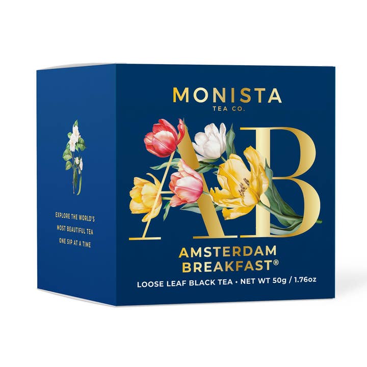 Amsterdam Breakfast Mini Taster for wholesale by Monista Tea Co.