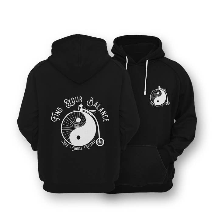 Hållbar huvtröja - Hitta din balans för wholesale av One Choice Apparel