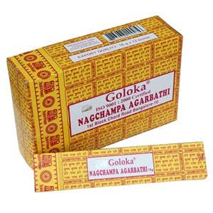Green Tree - Wholesale Incense - Goloka Nag Champa Incense 16 Grams