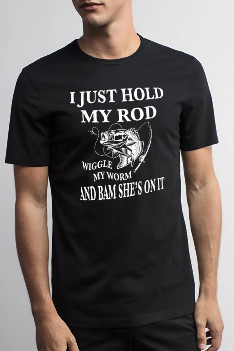 Polar bee - Wholesale Screen Printed T-Shirt - Men's - MPB-2480. WIGGLE MY WORM1