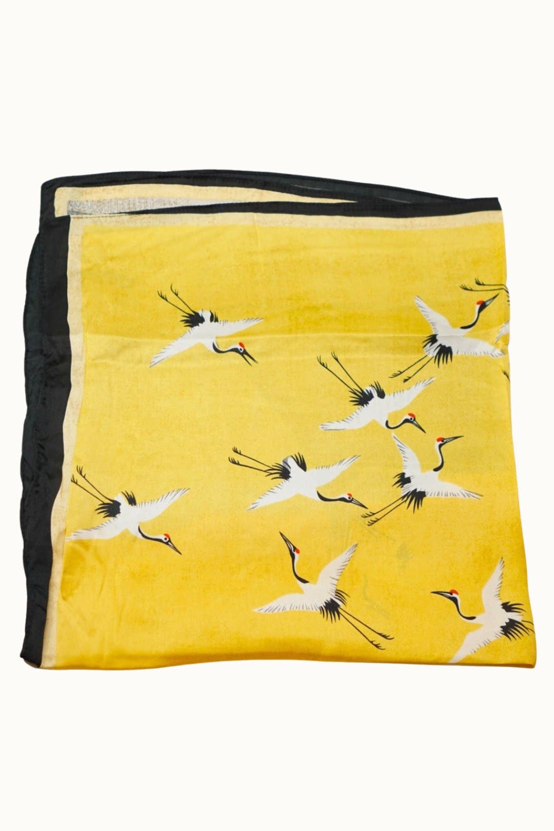 Olive & Pique - Vendita all'ingrosso Sciarpa - Donna - Sciarpa in raso «So Silky», versatile, gialla1