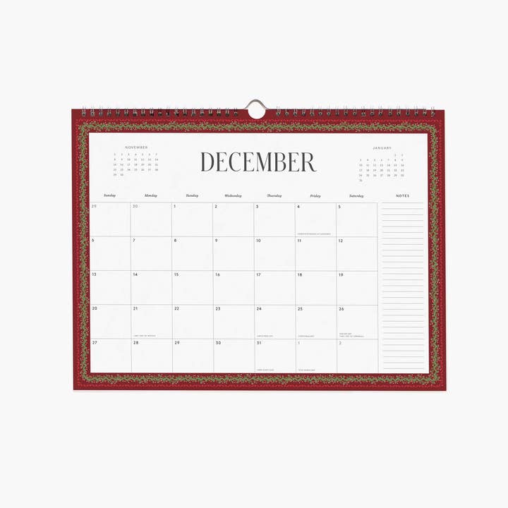 Rifle Paper Co. - Wholesale Calendar - 2026 Wildwood Appointment Calendar12