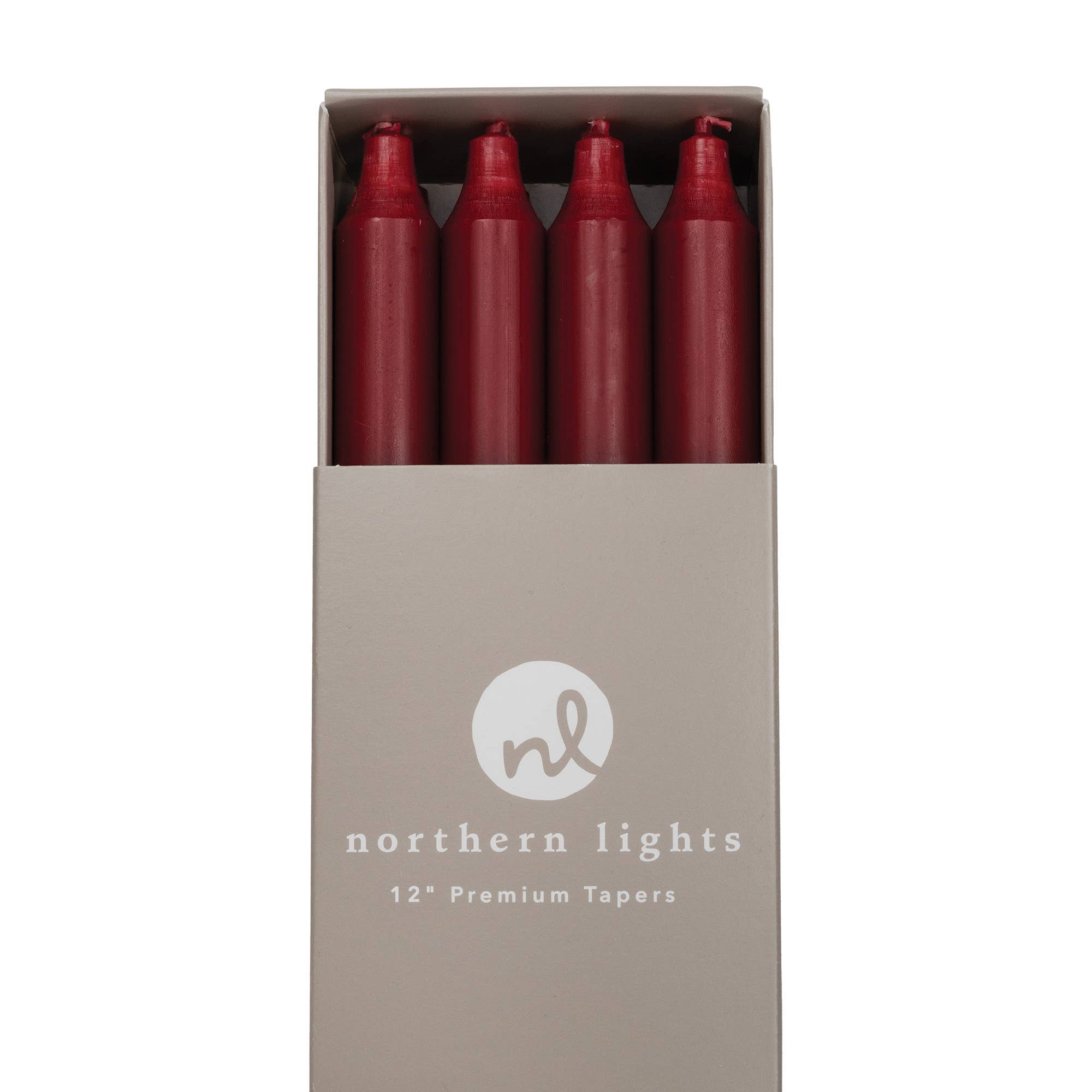 Northern Lights - Wholesale Tapered Candle/Candlestick - 12" Taper Candles - 12pc Box19