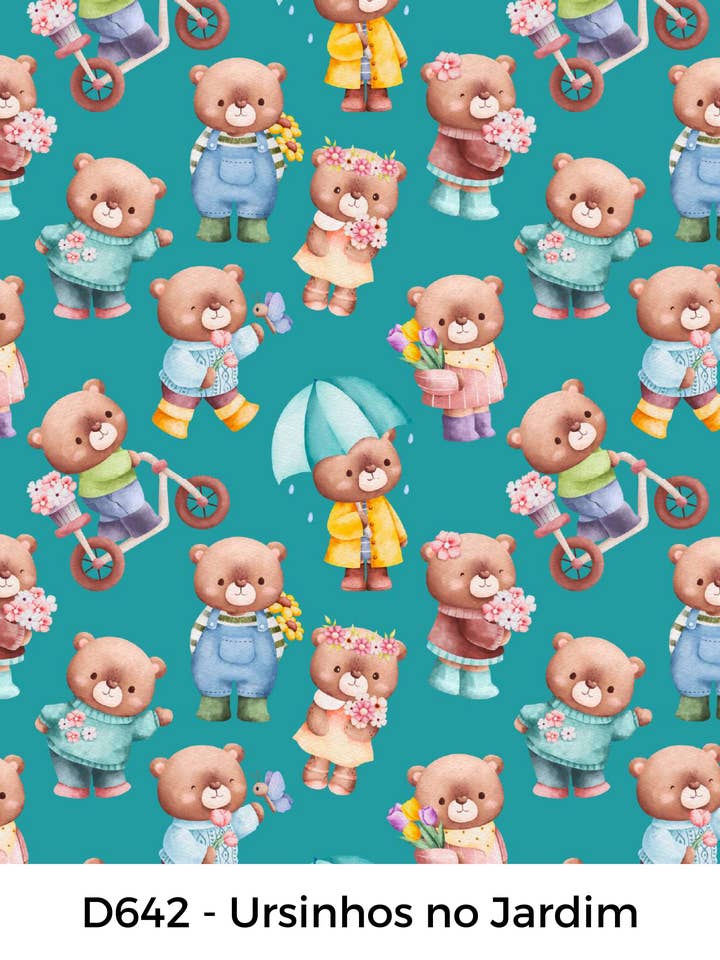 D642 - Childhood - Fabricart Fabrics - 100% bomull for wholesale by Artiq Textiles