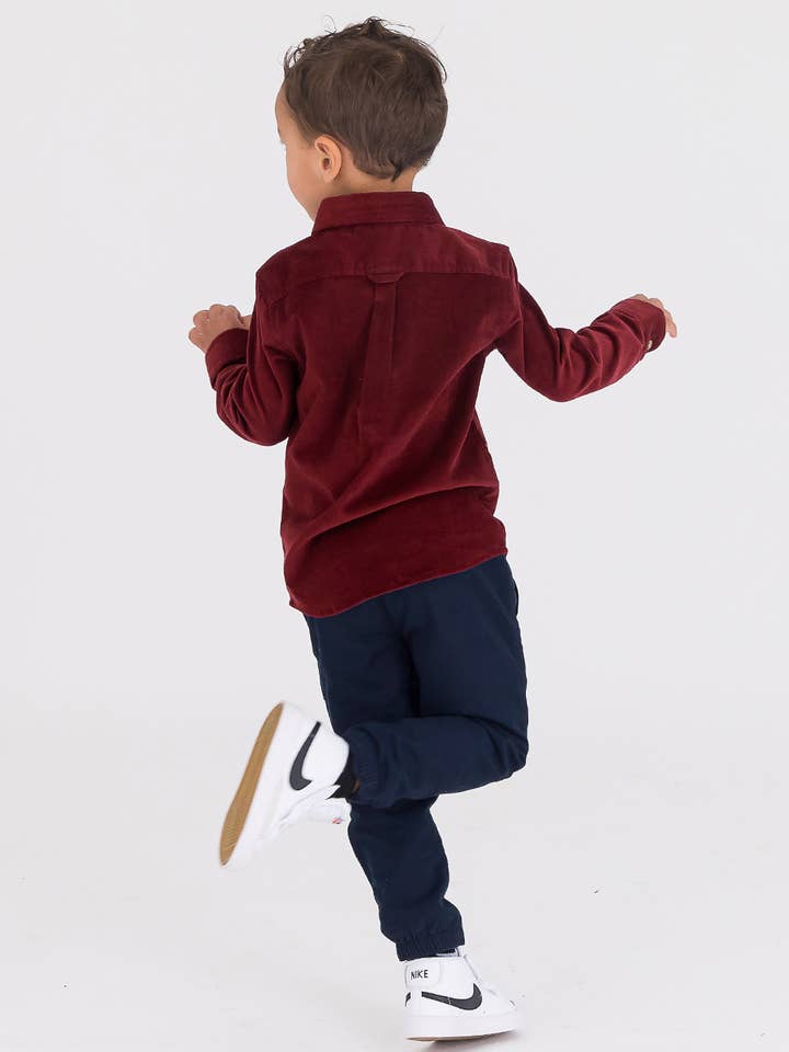 RuffleButts + RuggedButts - Wholesale Pants - Kids - Boys Dark Navy Jogger Pants5