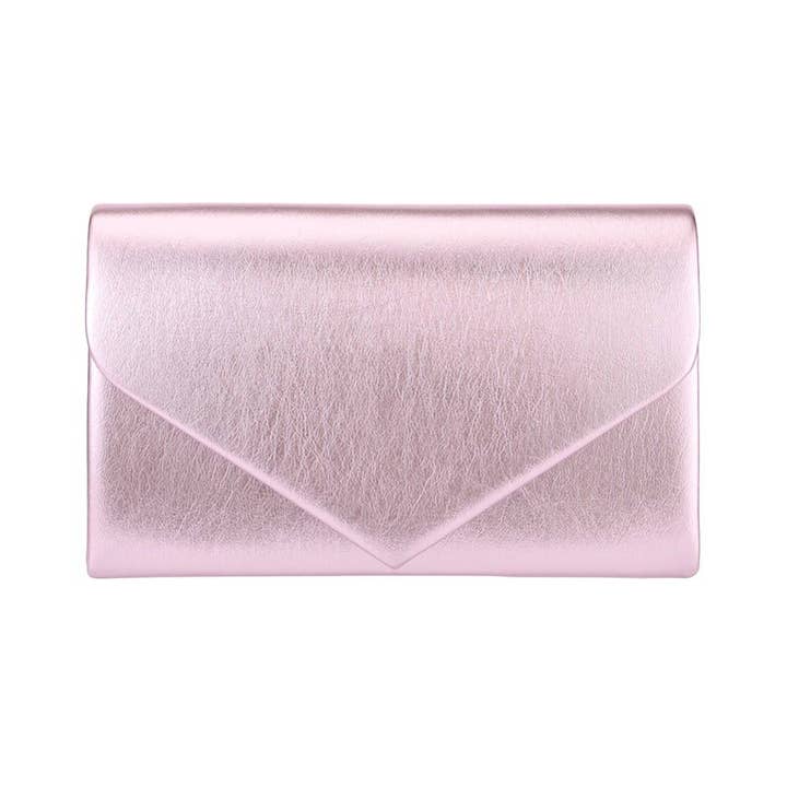 Pearl and Rox - Wholesale Clutch - Dames - Schoudertas met metalen enveloppe, avondtasje3