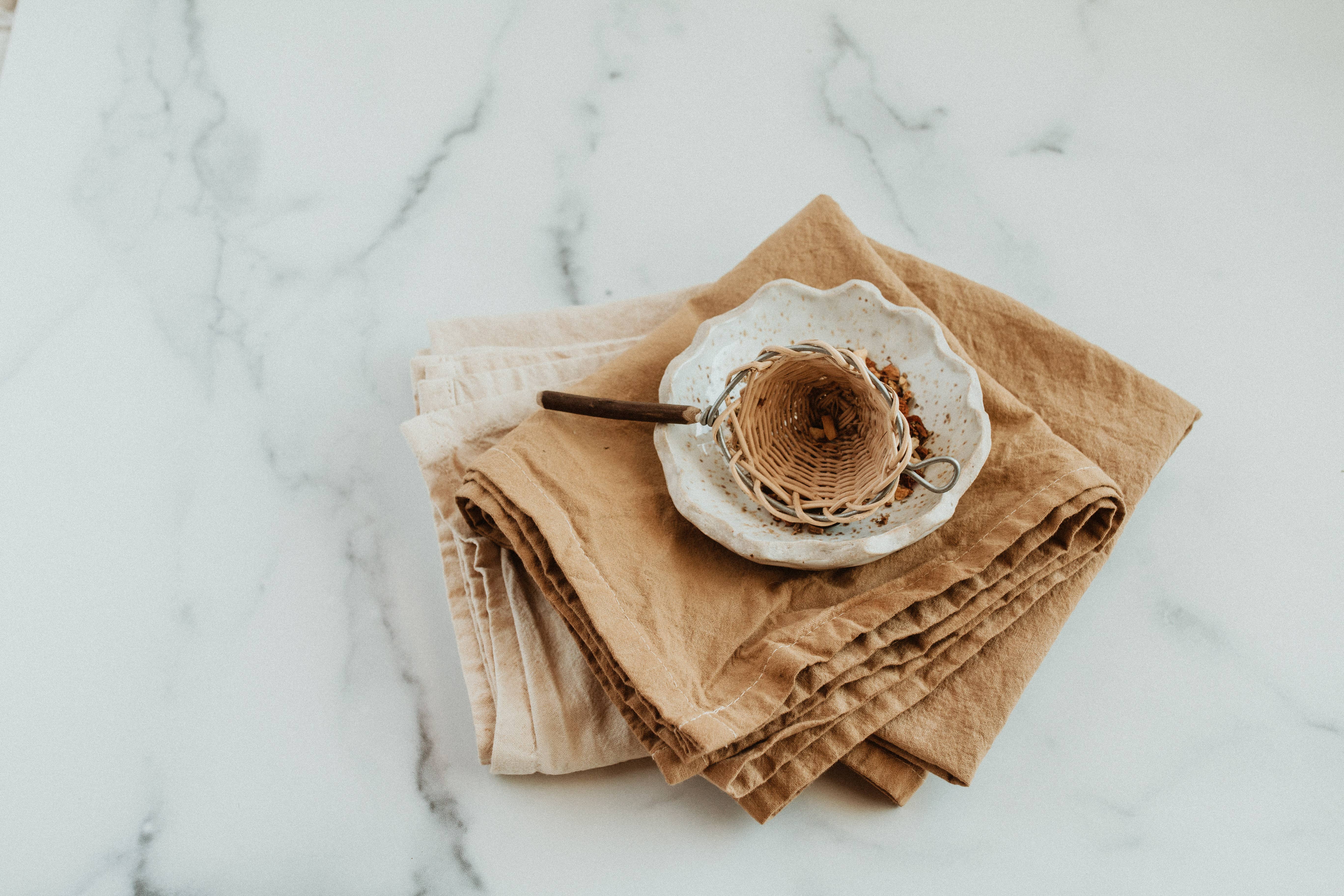 Eloise et moi - Wholesale Tea Towel - Hand dyed Organic cotton Kitchen Towel12