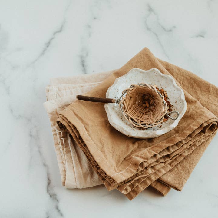 Eloise et moi - Wholesale Tea towel - Hand dyed Organic cotton Kitchen Towel12