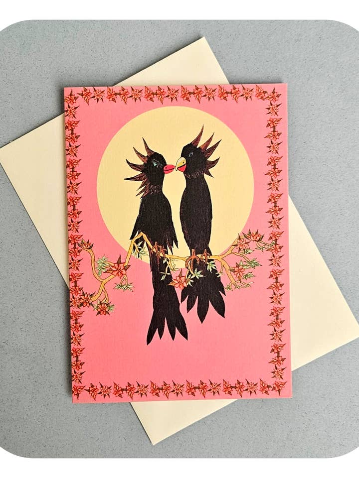 KISS ME for wholesale by Wildflower cards