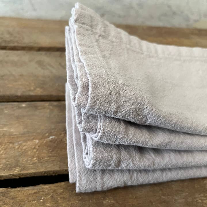 Walker Home – wholesale Dinner & cloth napkin – Napkin - Washed Cotton (2pk)2