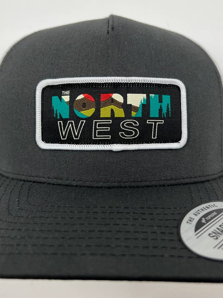 The NORTH West Alpine Patch Hat for wholesale by Jacknut Apparel