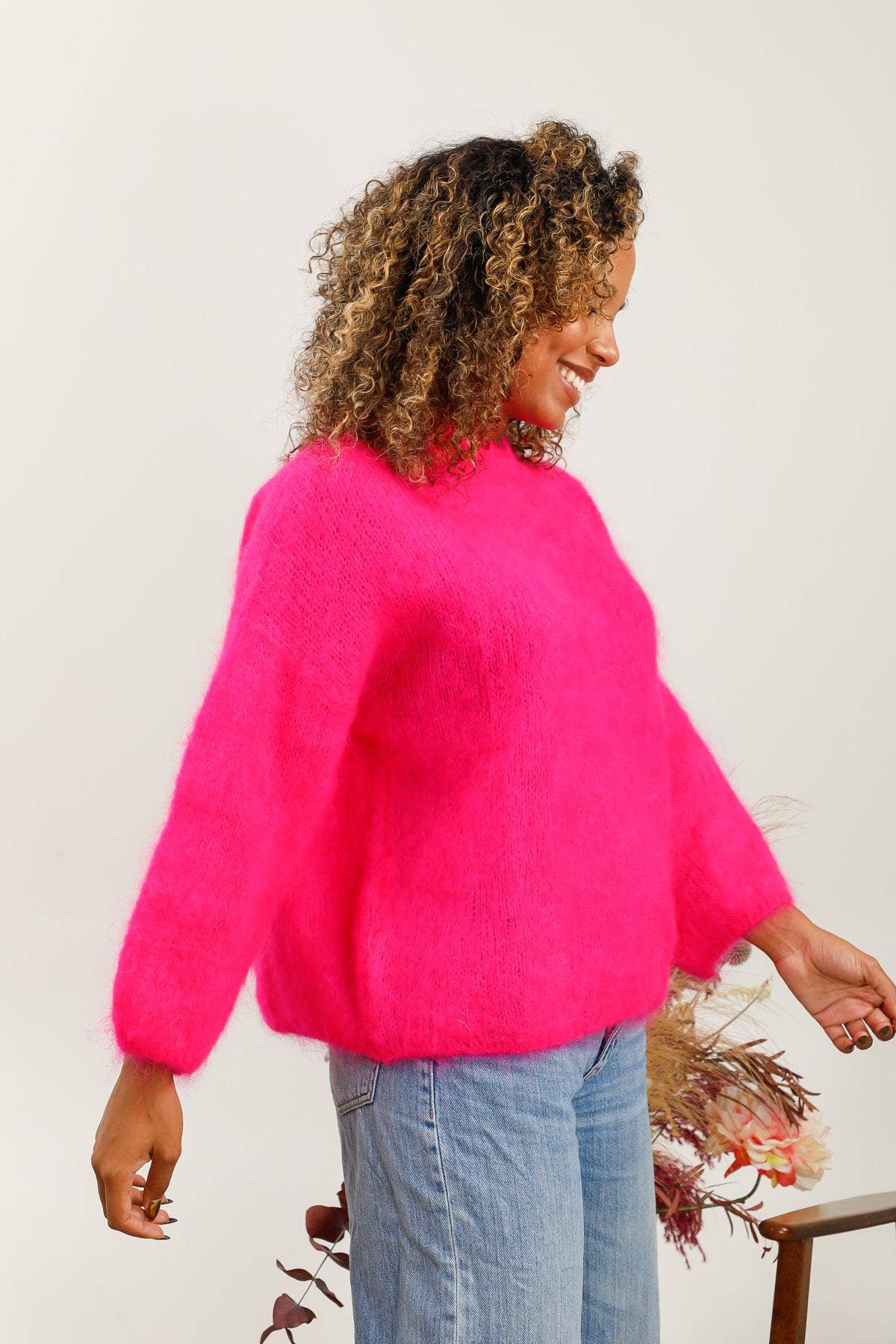 LÉA & LUC – Großhandel Strickpullover – Damen – Mohairpullover REF. 2157826