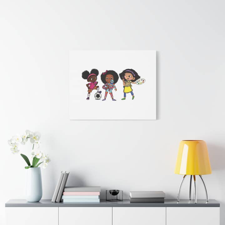 Ikuzi Dolls - Wholesale Art Print - Kids & Baby - Kids' Canvas Wall Art - Playful Characters for Creative Spaces97