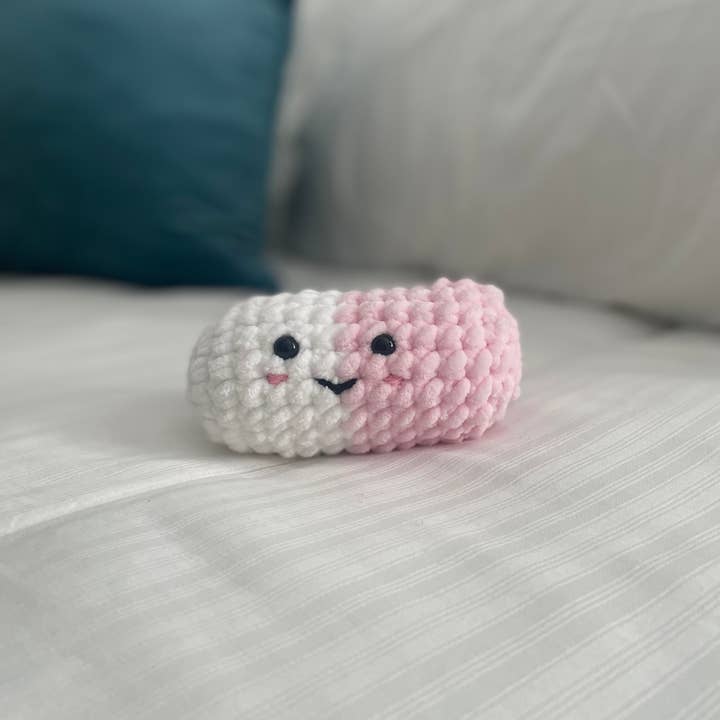KarlaRaeDesigns - Wholesale Stuffed/Plush Toy - Kids & Baby - Crochet Chill Pill Plush