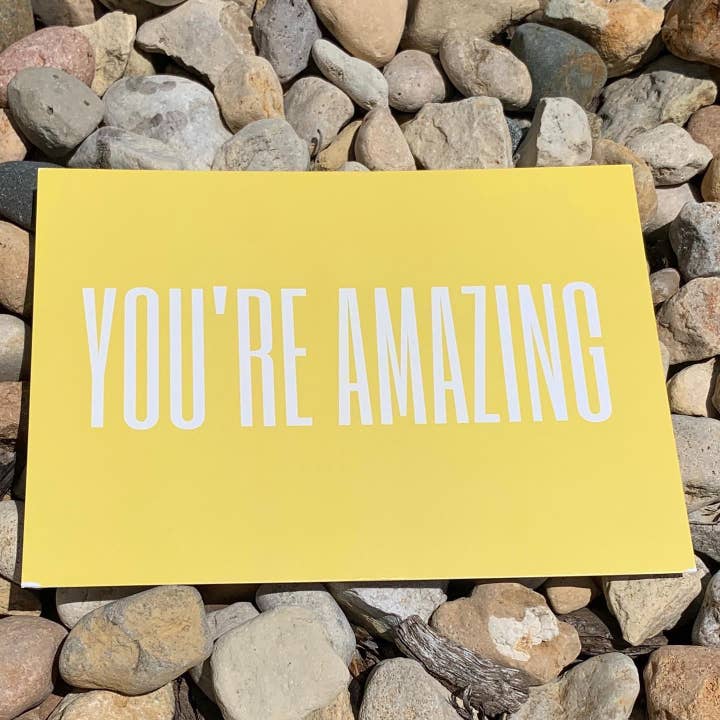 Carte Vous êtes incroyable pour la vente par Tammy Helfrich Coaching