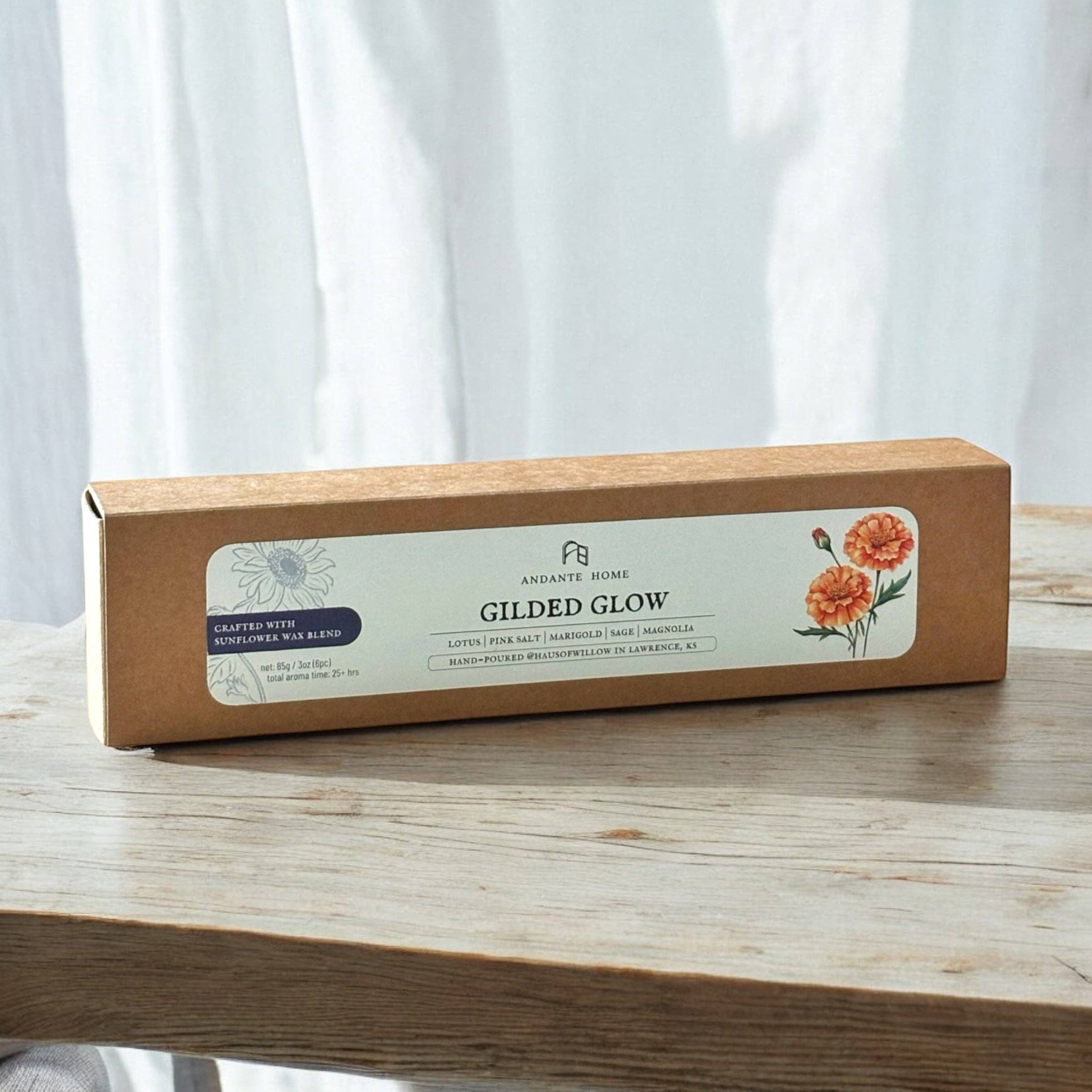 ANDANTE HOME - Wholesale Wax Melt - Andante Melts10