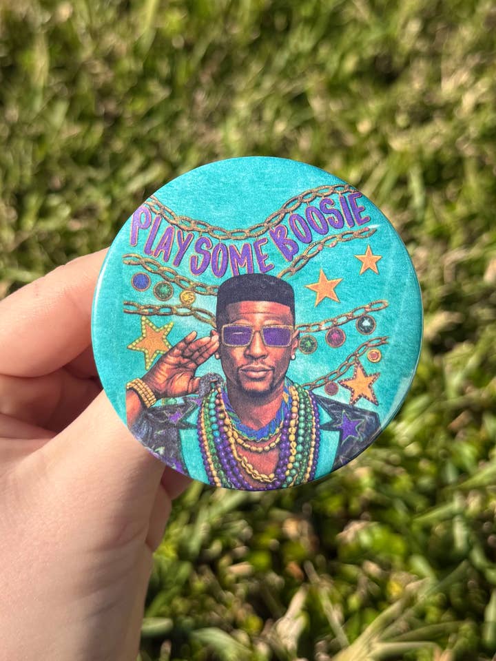 Speel Wat Boosie Aangepaste Knop voor wholesale door La Luna Belle LLC