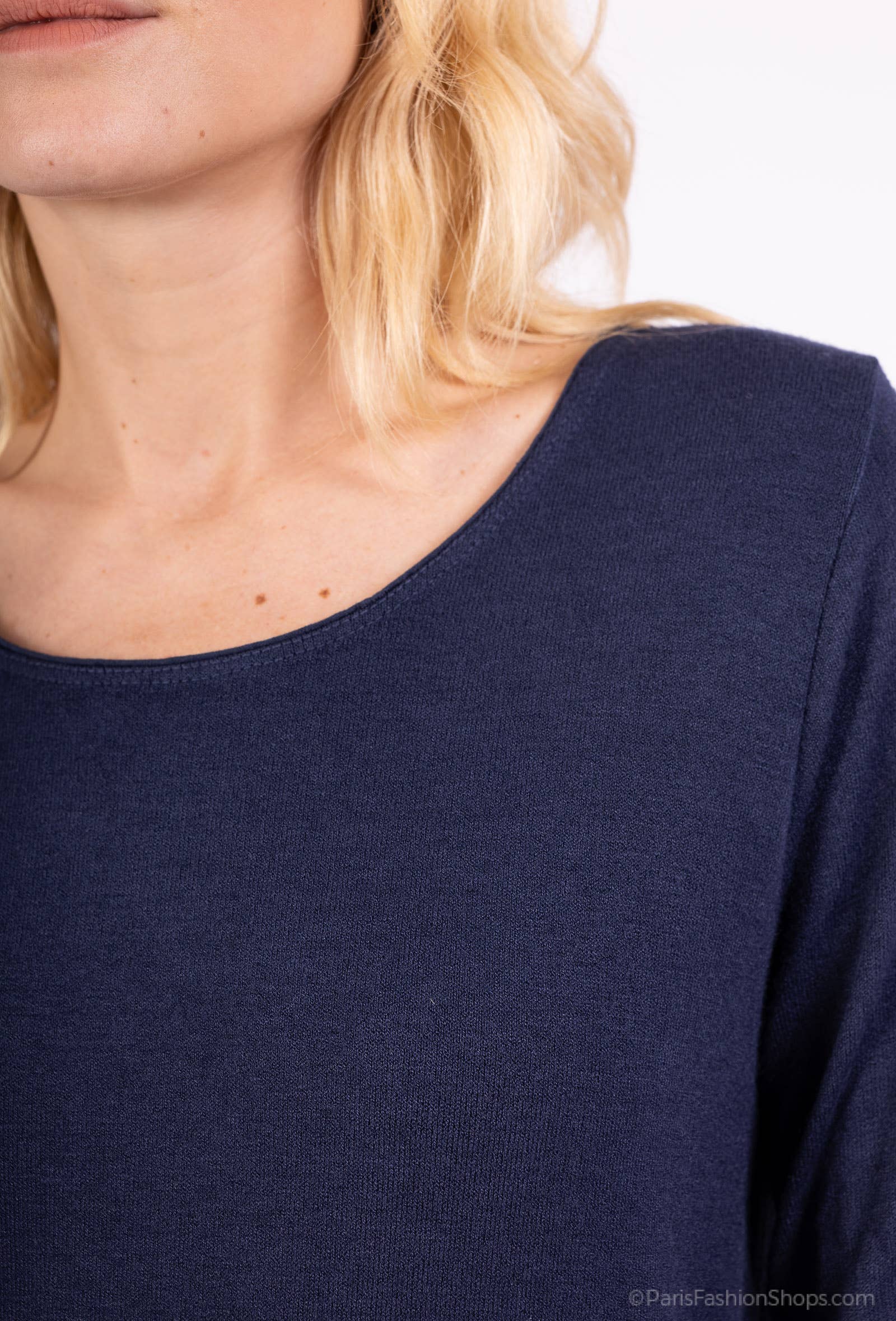 L'Emotion - Wholesale T-Shirt - Women's - Long Sleeve Round Neck T-Shirt 30% Wool 30% Angora14