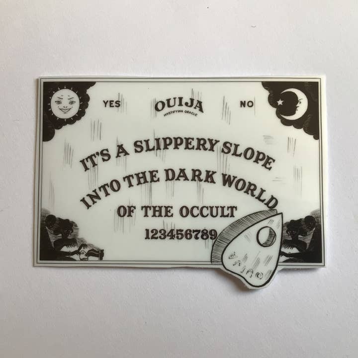 Ouija bordsticker voor wholesale door Rachel Mills Art