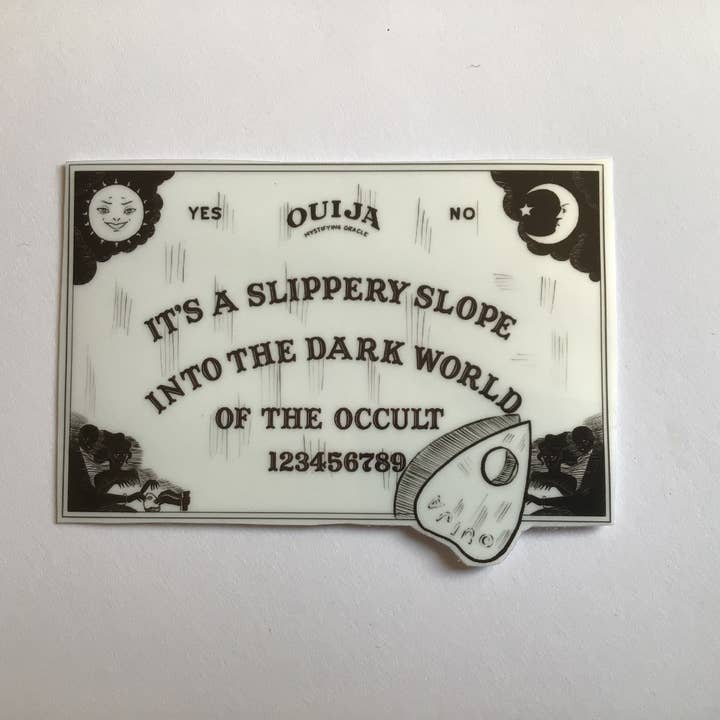 Ouija styrelse klistermärke för wholesale av Rachel Mills Art