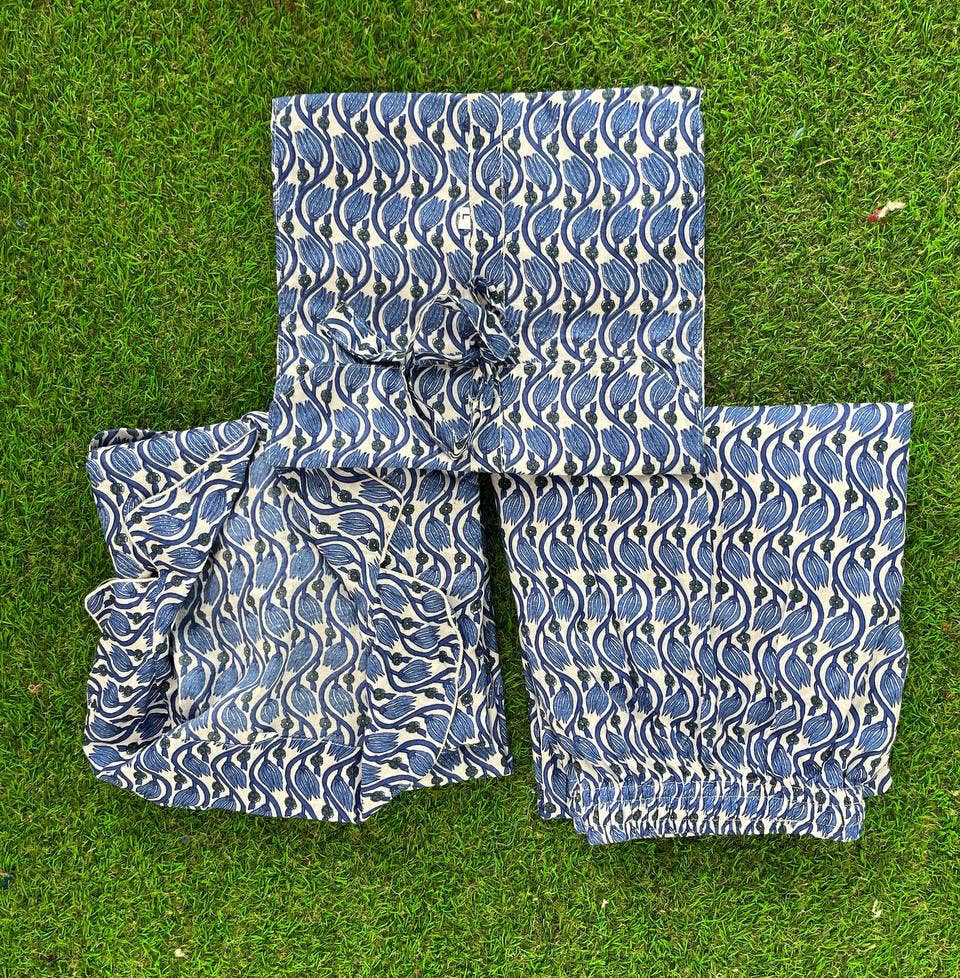 bhavnas boutique - Wholesale Lounge Top - Women's - Soft Cotton Handmade Pajama Night Suit Block Printed PJ Sets4