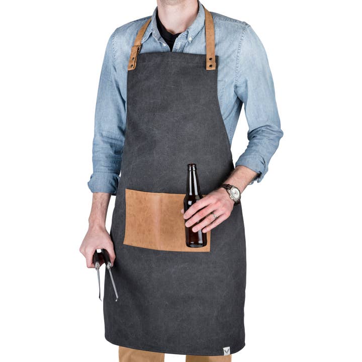 Foster & Rye - Wholesale Apron - Canvas Grilling Apron with Pocket2