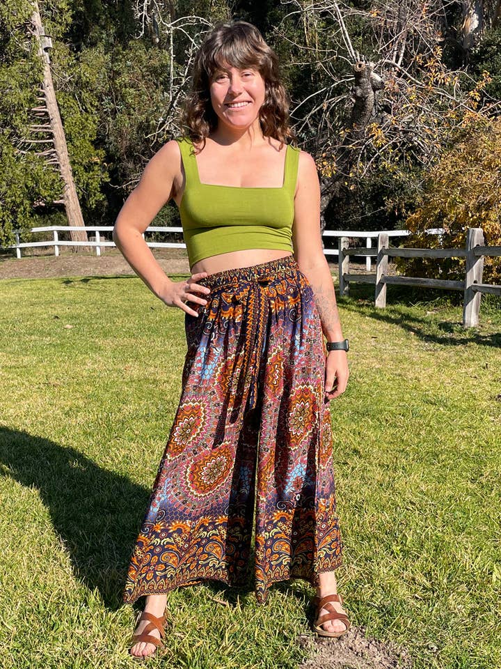 Zig Zag Asian Collection - Wholesale Pants - Women's - Shiva Mandala Pants9