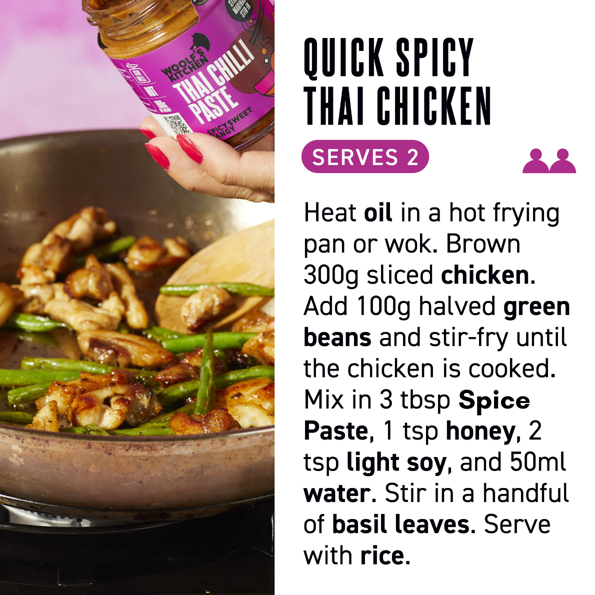 The Woolf's Kitchen – wholesale Marinade – Tamarind Garlic + Chilli, 190g Jar4