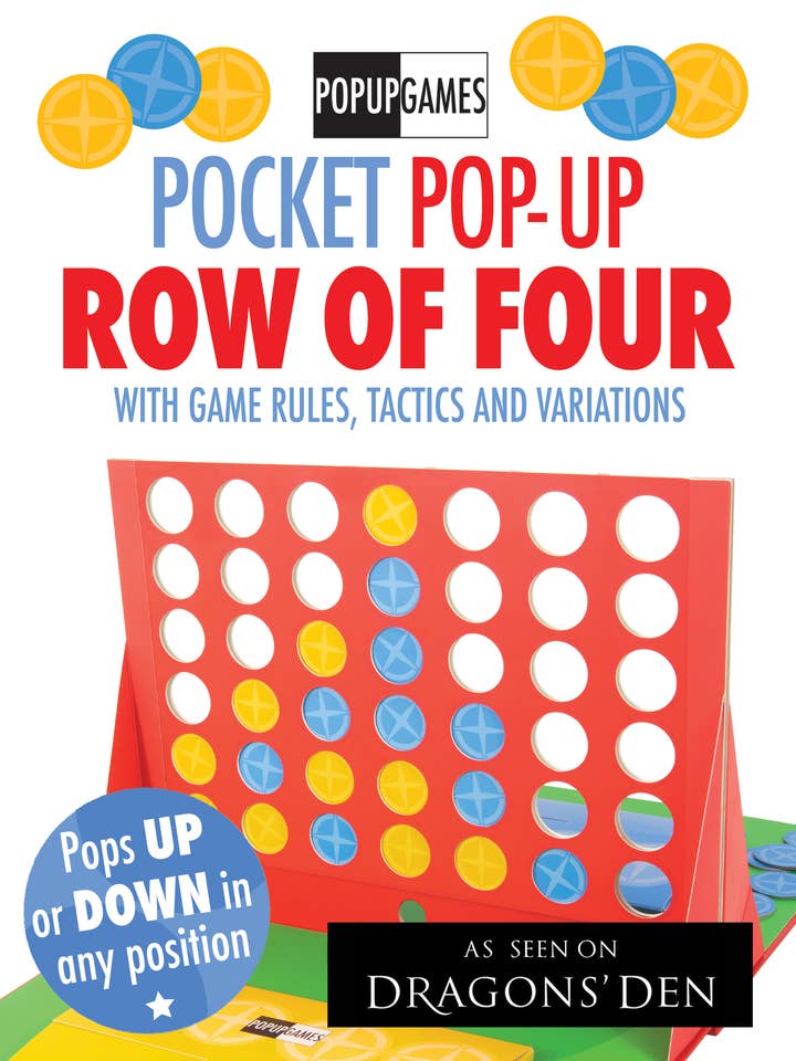 Pocket Pop Up Row of Four - Pop Up Games for wholesale by Bounce Sales & Marketing