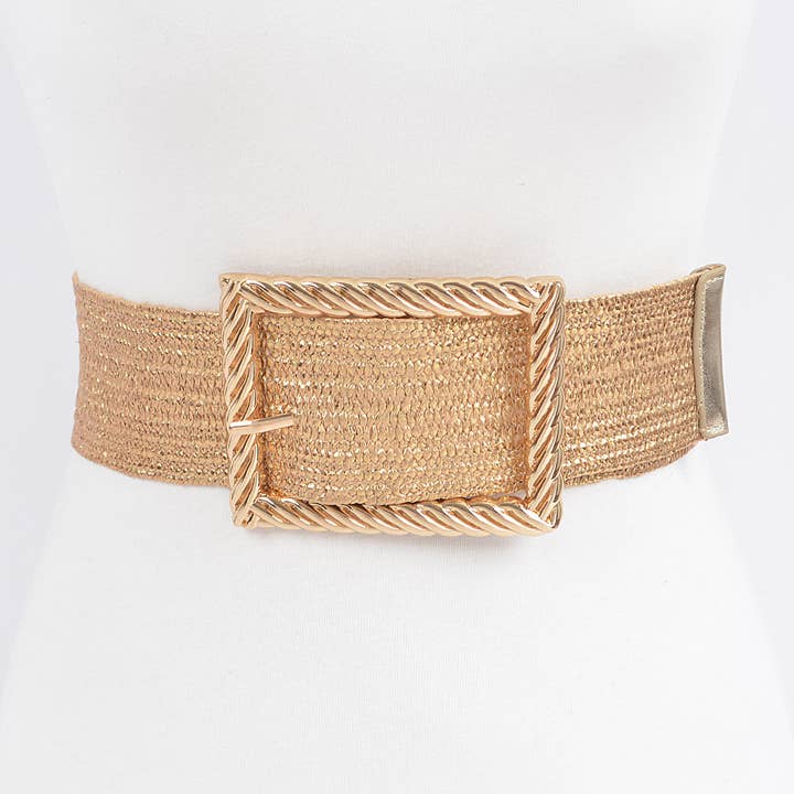 Brede riem met metalen gesp en gesp in grote maten
HB8552 voor wholesale door 3AM BY H&D ACCESSORIES