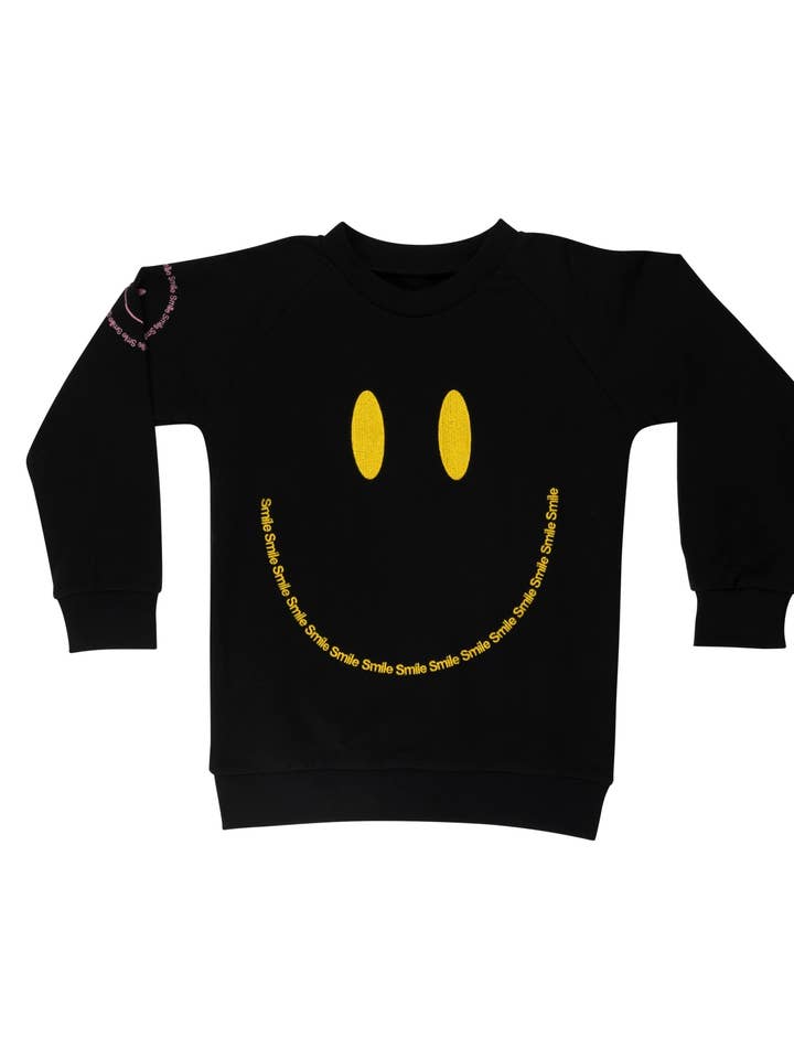 Optimists Schwarzes Sweatshirt für Kinder für den Großhandel von Wauw Capow by Bangbang Copenhagen