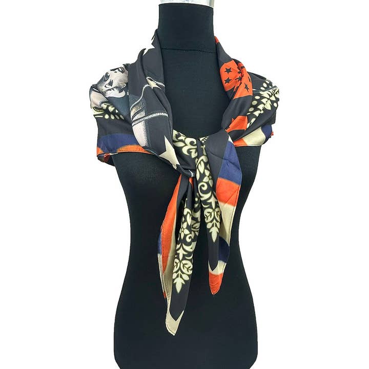 WR36 western wild rag for wholesale by Western Elite Jewelry