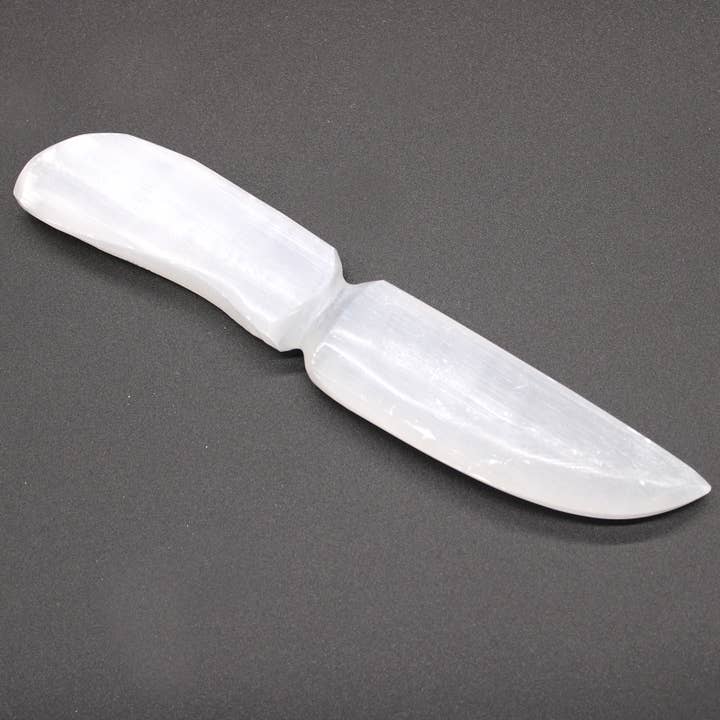AW Artisan - Wholesale Spiritual Stone/Crystal - Selenita Ritual Knife - Classic7