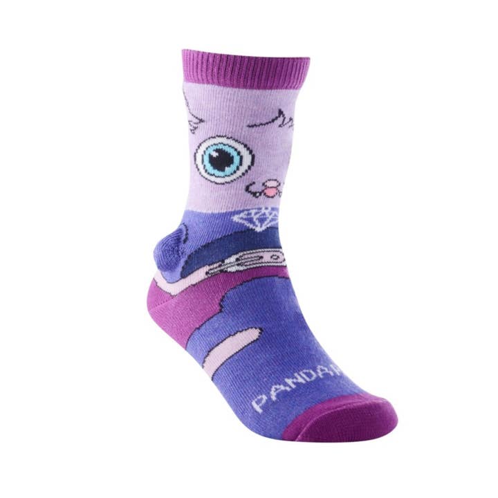 Chaussettes Tib Tab the Bat (3-7 ans) du Sock Panda pour la vente par Sock Panda