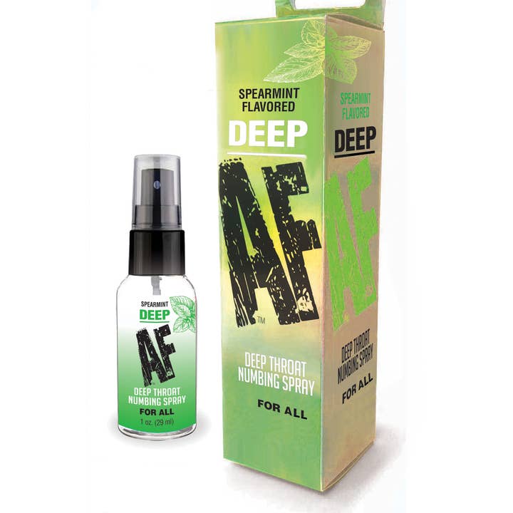 Little Genie Productions - Vente Spray pour le mal de gorge - Spray Anesthésiant Gorge Profonde AF - Menthe