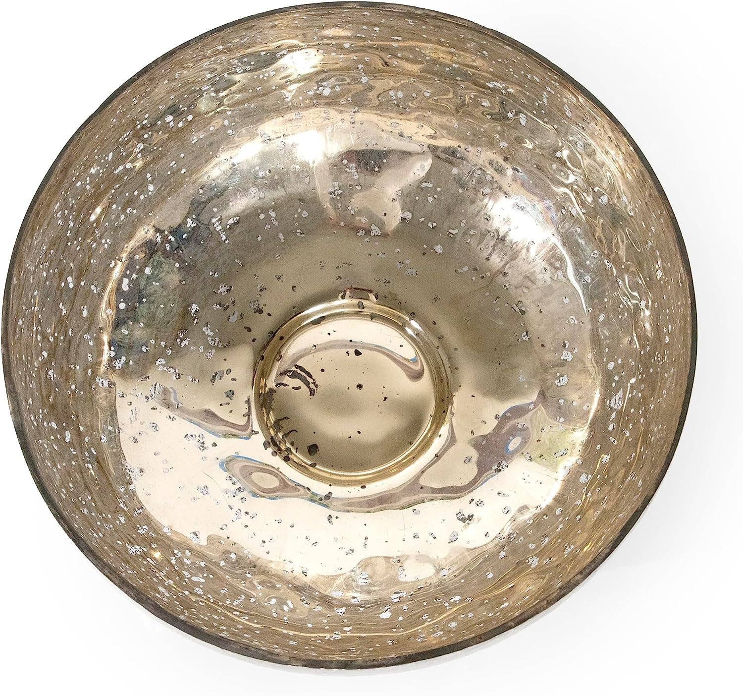 Mercury Glass Silver Decorative Bowl for wholesale on Faire2