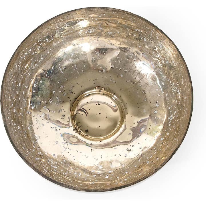 Mercury Glass Silver Decorative Bowl for wholesale on Faire2