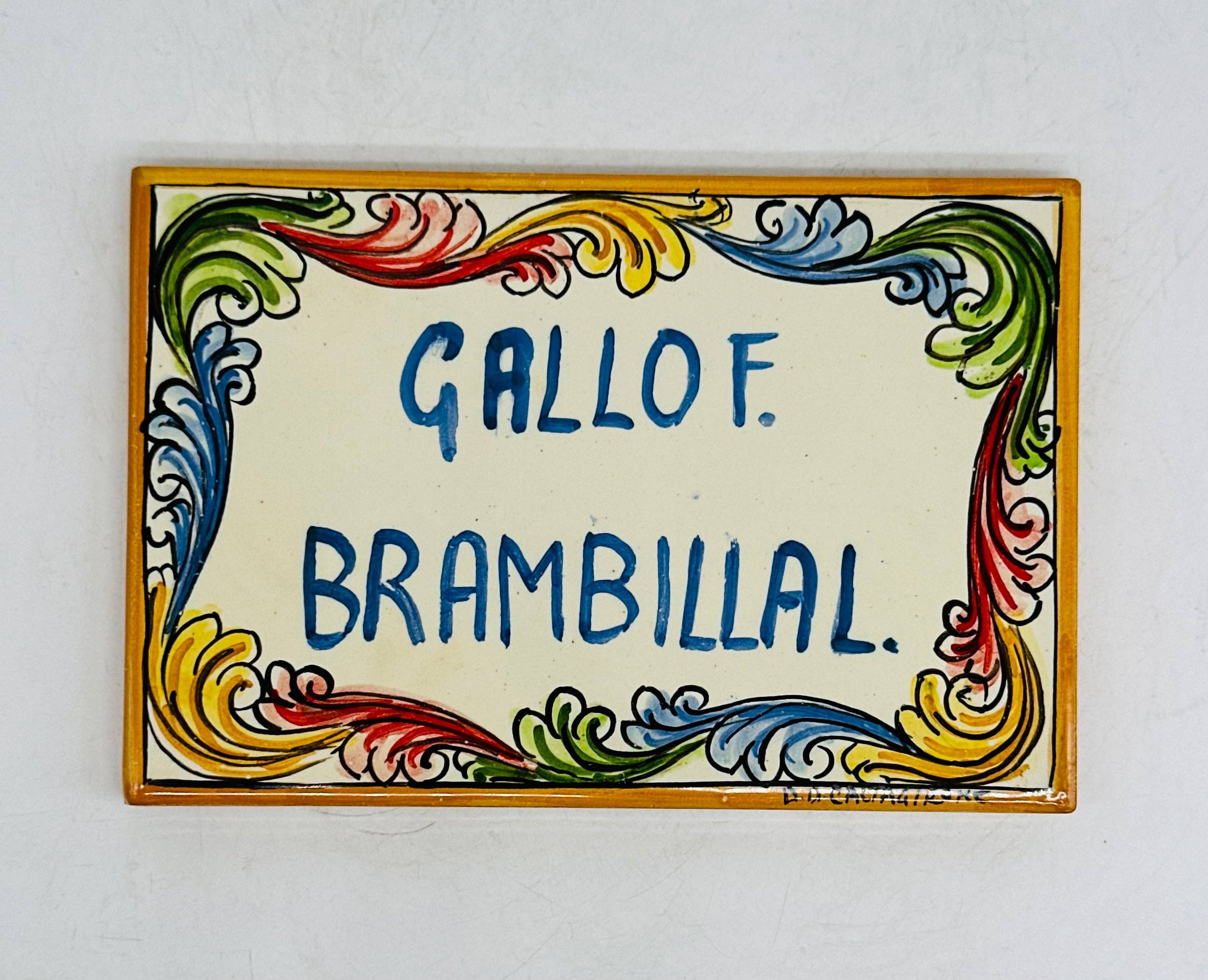 DD Ceramiche Siciliane – Engroshandel Vægfliser – Mattonella Familieplade cm 15x10 Håndværkskeramik Caltagirone6