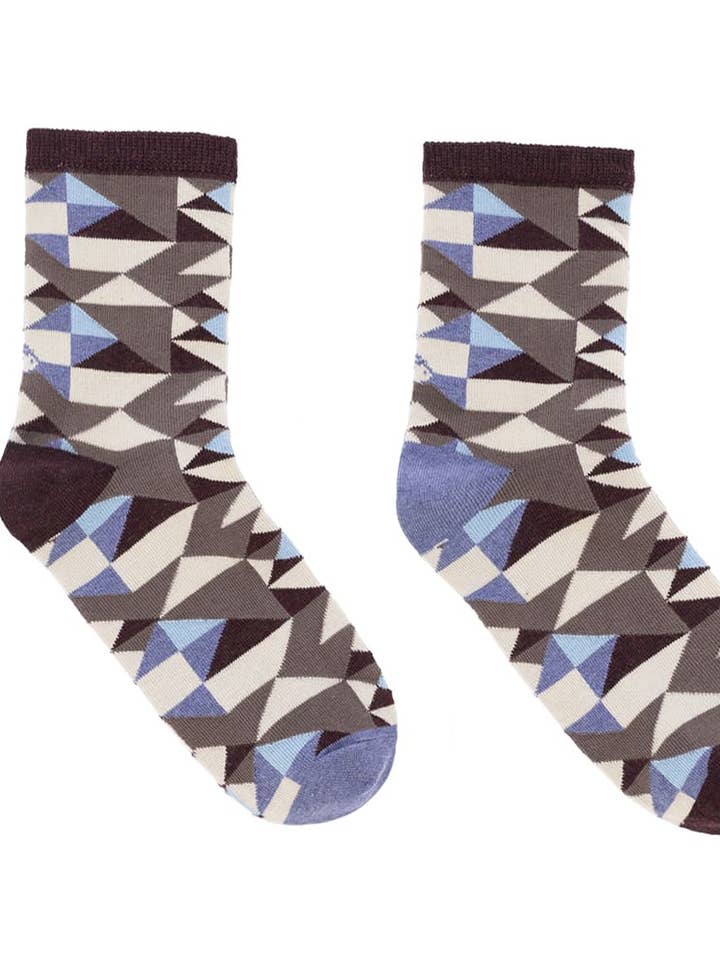 GEOMETRISK BLÅ 36-40 för wholesale av Lolo Carolo