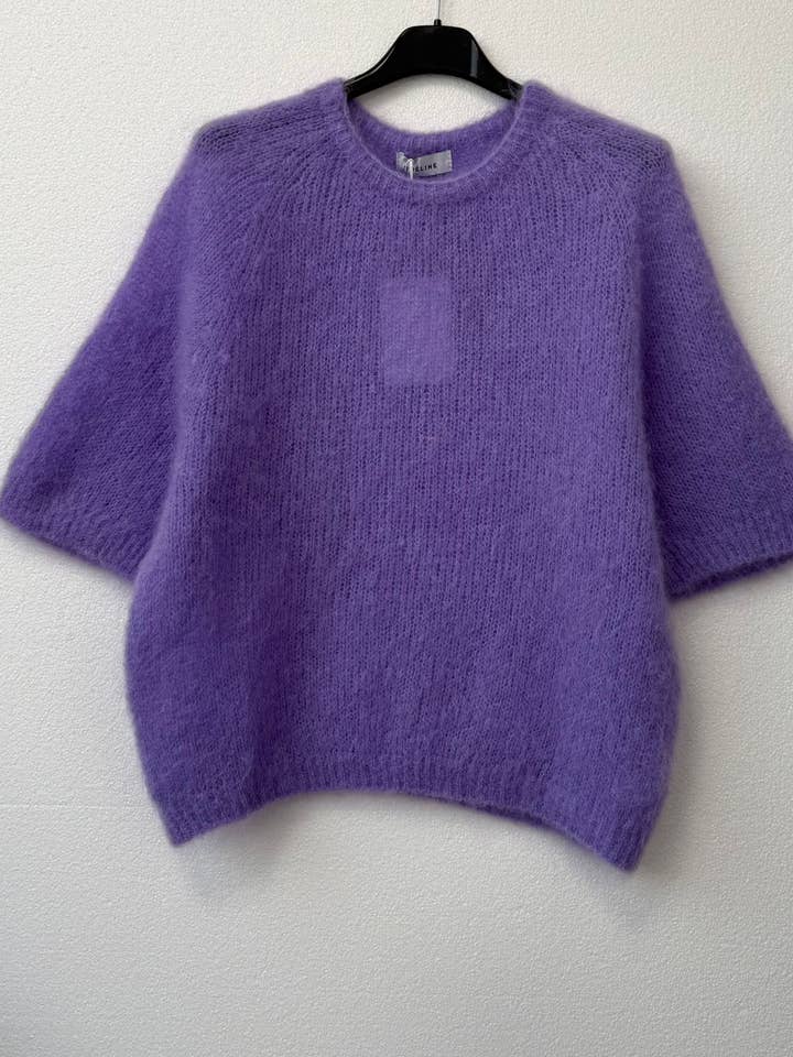 NOELINE - Wholesale Knit Sweater - Women's - 80% kid mohair sweater 301115