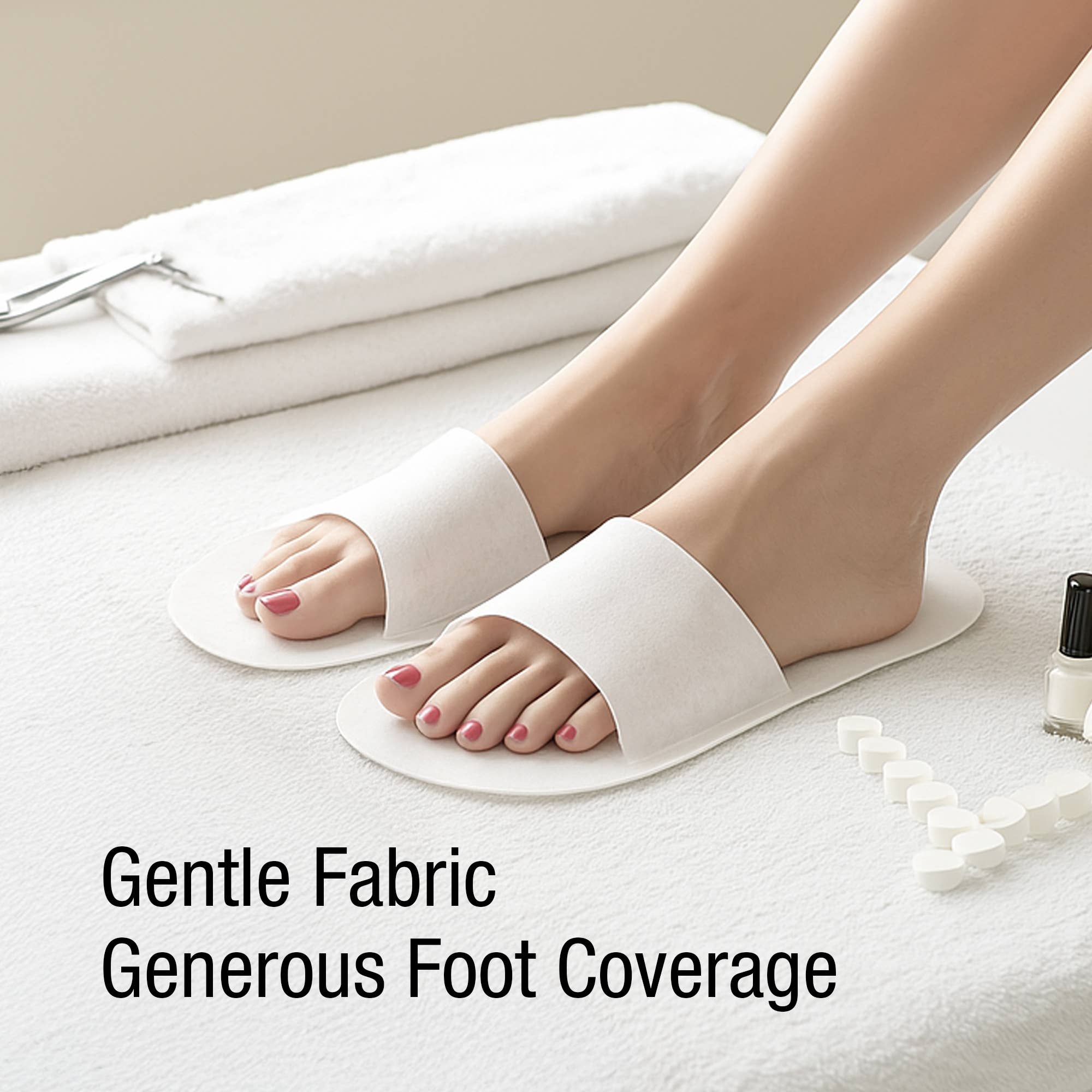 Appearus Products Corp. - Wholesale Moisturizing Socks - Disposable Pedicure Foot Guards Hygienic Single-Use Covers 2