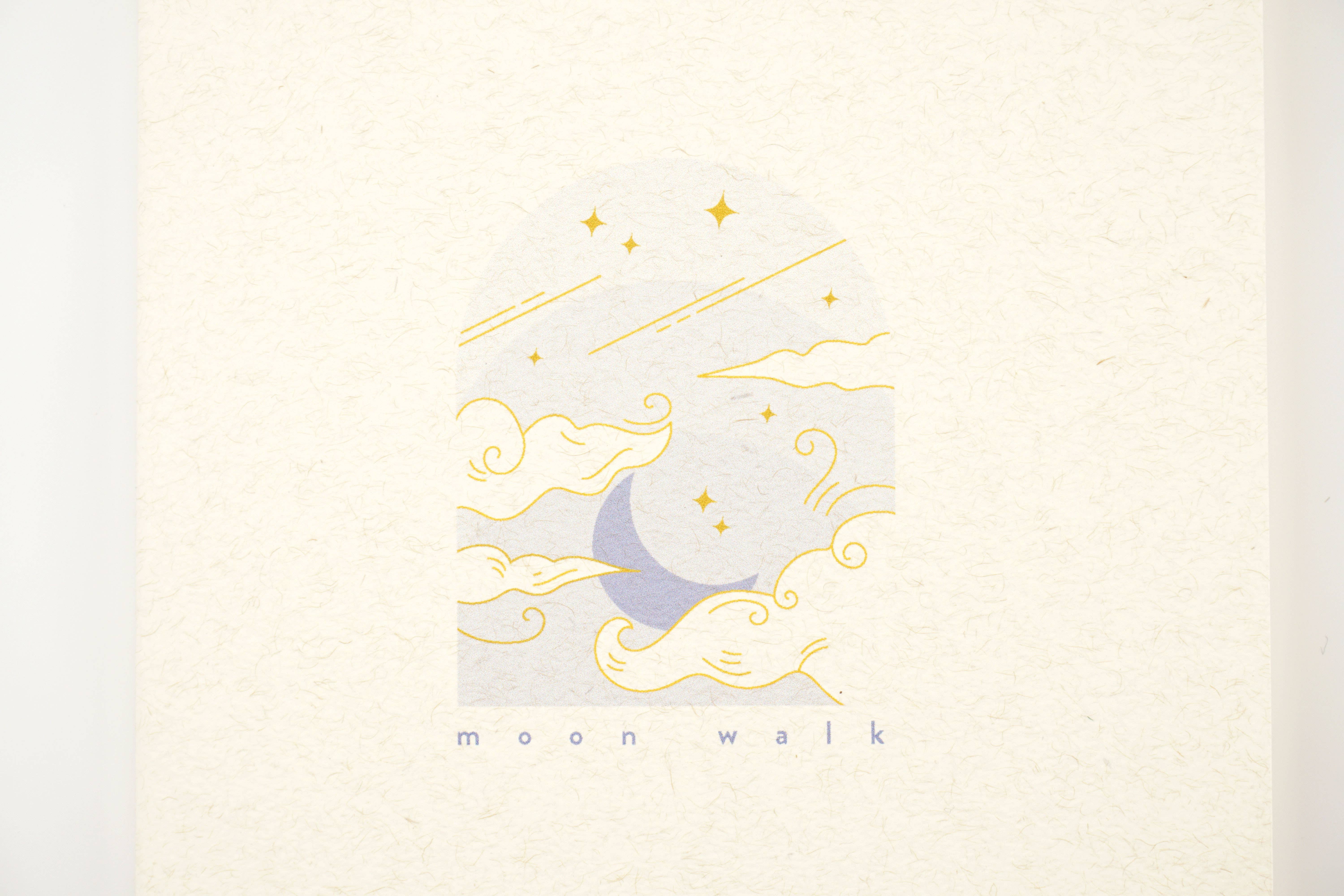Fin Studio - Wholesale Notebook - Moon Illustrated Notebook / Moon Walk1
