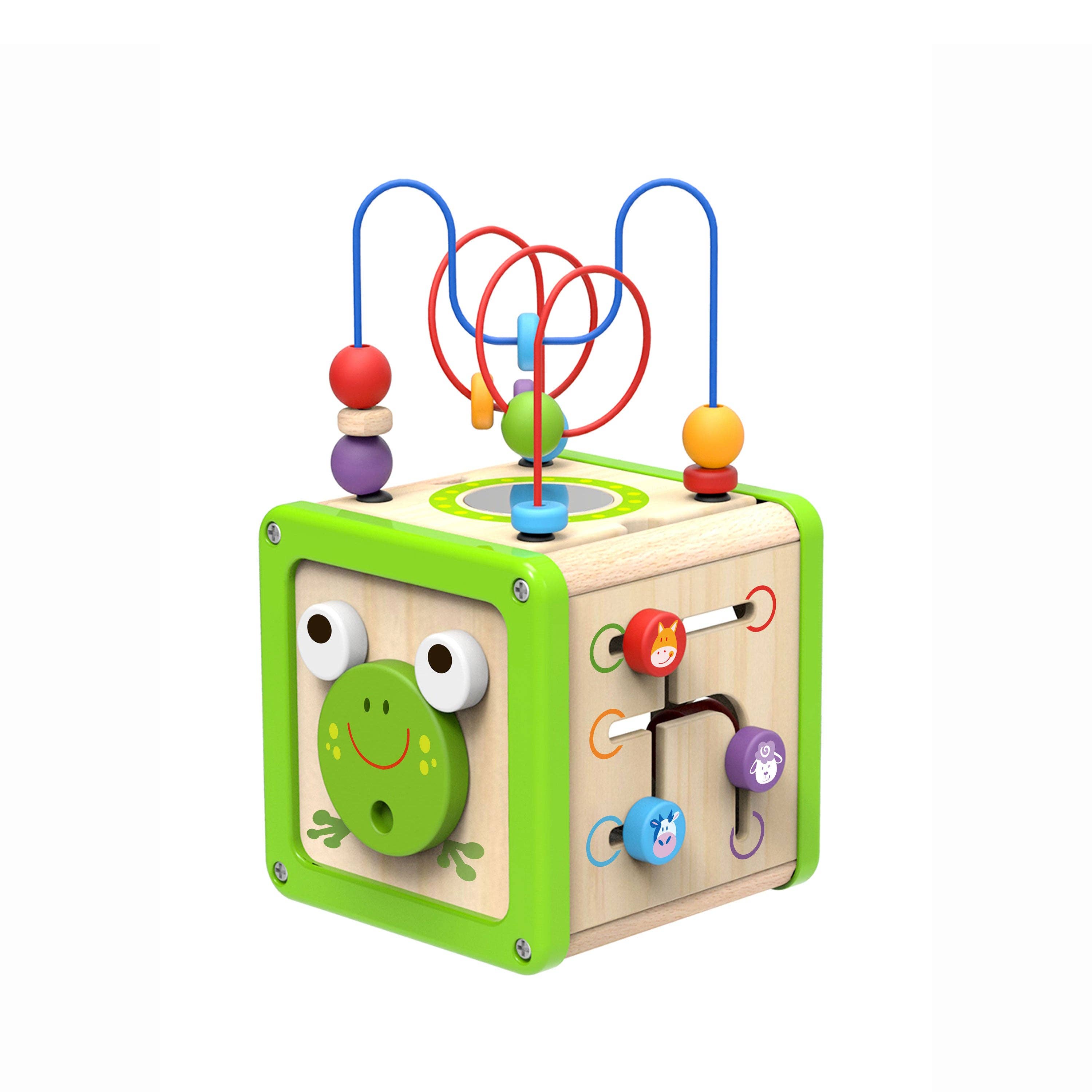 Woody Treasures - Wholesale Wood Toy - Kids - Wooden Activity Cube